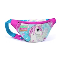Coral High Pembe Unicorn Bel Çantası - Kız Çocuk