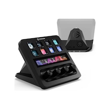 Elgato Stream Deck + Xlr Ses Mikseri Ve Denetleyici, Arka Xlr'den Usb'ye Mikrofon Arayüzü, Podcasting, Yayın, İç