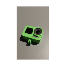 Djı Osmo Action 5 4 3 Uyumlu Yumuşak Çerçeve Kılıf - Tüm Gopro Aksesuarlarıyla Uyumlu Yeşil