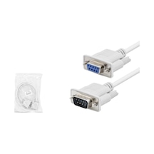 HADRON HDX7801 KABLO RS232 SERİ PORT UZATMA M/F 1.5 MT