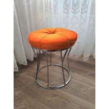 Kum Saati Dilimli Makyaj Pufu Gümüş Turuncu