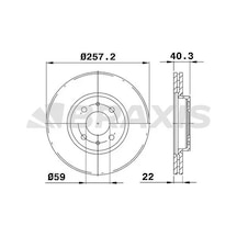 Fiat Idea Fren Diski On 2005-2008 Braxıs Ae0030 2adettir
