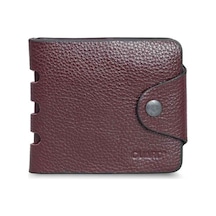 Guard Bordo Hakiki Deri Yatay Model Patlı Spor Erkek Cüzdan // Grd260225wt1079 Diğer