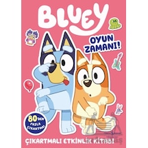 Bluey - Oyun Zamanı Çıkartmalı Etkinlik Kitabı İş Bankası Kültür Yayınları