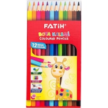 Kuru Boya 12 Li Tam Boya Karton Kutu Çok Renkli