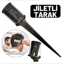 Zenvac Jiletli Kırık Saç Sakal Düzletme İnceltme Tarağı Zenvac29