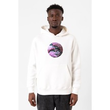 Linkin Park From Zero Beyaz Erkek 3ip Kapşonlu Sweatshirt 001