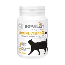 Immune Lysine Kediler Için Bağışıklık Ve Solunum Sistemi Güçlendirici Tablet 100 Tablet