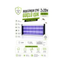 40w Elektrikli Uv Led Işıklı Sinek Öldürücü Sinek Kovucu Işık