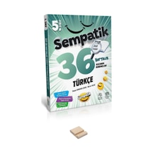 5. Sınıf Türkçe Sempatik 36 Haftalık Kazanım Denemeleri Ve Telefon Standı