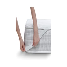 Bebesi 70x120 Cm Bebe Alezi Köşe Lastikli Sıvı Geçirmez Micro Kumaş Beyaz Bebesi 70x120 Cm Bebe Alezi Köşe Lastikli Sıvı Geçirmez Micro Kumaş Beyaz