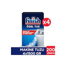 Finish Bulaşık Makinesi Özel Tuzu 4 x 1500 G