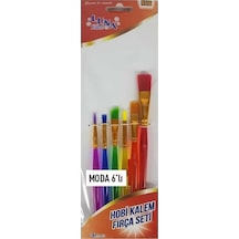 Ennalbur Luna Moda Hobi Kalem Fırça Seti 6 Parça