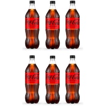 Coca Cola Kola Zero Sugar 1 Lt X 6 Adet