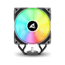 Fan Cpu Fan Amd/ıntel Rgb A40 Rgb Black
