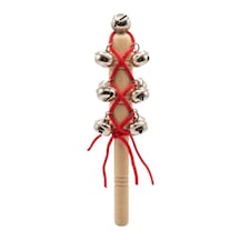Temel Ahşap Zilli Ritim Çubuğu 19.5 Cm