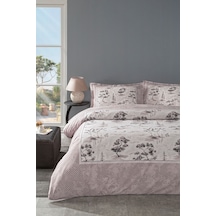 Toile De Jouy Çift Kişilik Nevresim Takımı Pudra
