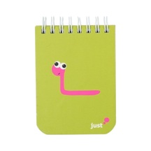 Deffter Worm Just A7 Bloknot Çok Renkli