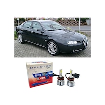 Alfa Romeo 166 Led Xenon Kısa Far Ampulü H7 Duo Yeni Seri Beyaz