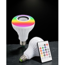 Kablosuz Bluetooth Hoparlör Led Lamba Uczlambahoparlör3
