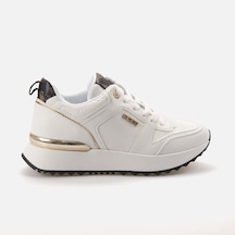 Guess Kadın Spor & Sneaker Ayakkabı Fl8ddyele12 Beyaz