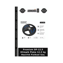 Premium Op-12,5 Olimpik Plaka 12,5 Kg Hazırlık Fiziksel Güç
