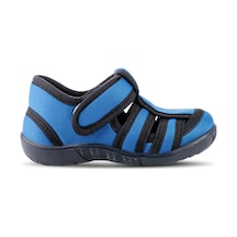 Slazenger UZZY Çocuk Cırt Cırtlı Saks Mavi Sandalet