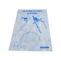Dilman Teknik Resim Kağıdı A4 Dik