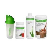 Herbalife Başlangıç Seti 5 1 Çikolatalı Shake + Klasik 50gr Çay + Aloe + Hediye Shaker Hek1067