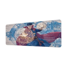 Doctor Strange Büyü Çemberi Blueprint 40x90 Cm Oyuncu Mousepad Kaymaz Taban Büyük Boy