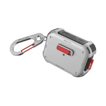 Skinarma Ios Uyumlu Pro 2 Uyumlu Kılıf Skinarma Magnetik Kilitli Airbagli Tasarım Mecha Kılıf Gümüş