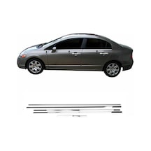 Honda Civic Krom Cam Çıtası Tk 2006-2011 6Prç Paslanmaz Çelik N11.6054
