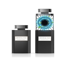 El Tipi Vantilatör, Koku Diskli, Mini Kişisel Vantilatör Sessiz Geri Çekilebilir, Soğutmalı Taşınabili B