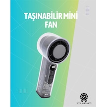 Znv Zenvia Mey İthalat Mini El Fanı 3000mah Pil Type-c Şarj Girişi Kompakt Ve Hafif Tasarım Znv2025 Cmn