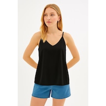 Fashion Friends 25y0493k1 Kadın Askılı Bluz Siyah