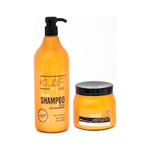 Kuaf Proline Tuzsuz Şampuan 1000 Ml + Keratin Maske 500 Ml