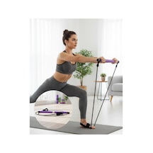 Mey İthalat Çok Amaçlı Pilates Bar Yoga Ve Fitness İçin Profesyonel Tasarım Mor