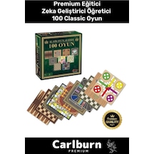 Premium Eğitici Zeka Geliştirici Öğretici Eğlence Aile Etkinlik Arkadaş 100 Classic Oyun