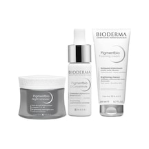 Bioderma Pigmentbio Night Renewer 50 ML + Pigmentbio C-Concentrate Serum 15 ML + Pigmentbio Brightening Cleanser 200 ML
