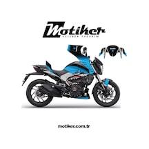Bajaj Dominar Crazy Shark Sticker Etiket Kaplama Model