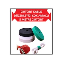 Kablo Toparlayıcı Cırtcırt Kablo Düzenleyici Airfryer 5 M Şarj Kablosu Koruyucu Kablo Sabitleme Gizleme