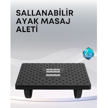 Ayak Destek Ve Masaj Aleti - Ergonomik, Isıtmalı, Ayarlanabilir Yükseklik Çok Renkli