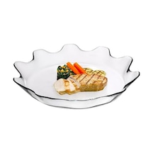 Servis Tabağı, 32 Cm Açık Gri