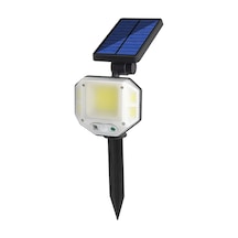 Powermaster Pm-14917 Sensörlü Kumandalı 3 Kademeli Solarlı Bahçe Aydınlatma Lambası