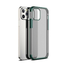 Apple Uyumlu iPhone 12 Pro Klfs Volks Kılıf koyu Yeşil Koyu