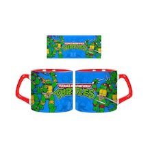 Ninja Kaplumbağalar Kupa Bardak Tek Adet 0339 Çok Renkli
