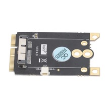 Geeroyoo Bcm94630 Dönüştürücü Kartı - 12+6 Pin Wlan Mini Kartı İçin Mini Pcı-e Mpcıe Slotuna Çevirici, Windows 7/8/10 Uyumlu, Plug And Play