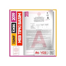 2019 7.Sınıf İokbs Bursluluk Meb Tıpkı Basım Çıkmış Soru Kitapçığı Video/PDF Çözümlü Türkiye Geneli