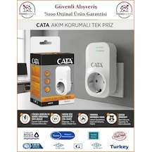 Cata Akım Korumalı Priz - 4000w - 918 Joule Yok