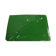 Bafix Çıtçıtlı Zarf Dosya A4 Yeşil Bfx-u1120p-ye Çok Renkli